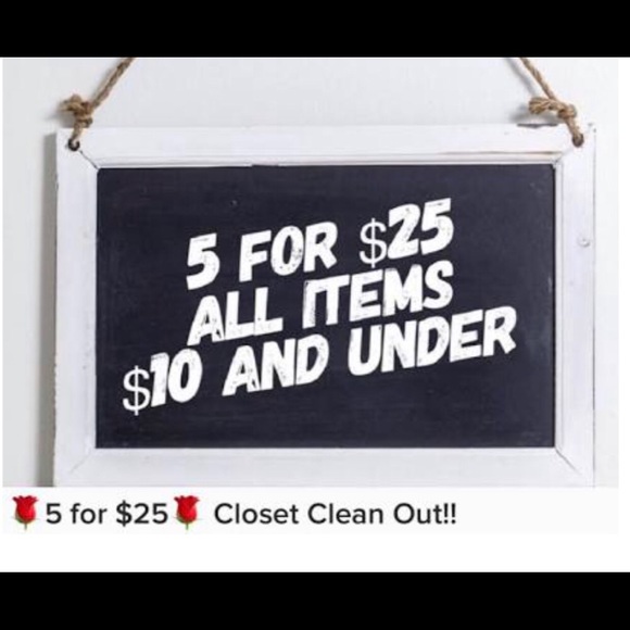 5 for $25 - Picture 1 of 1